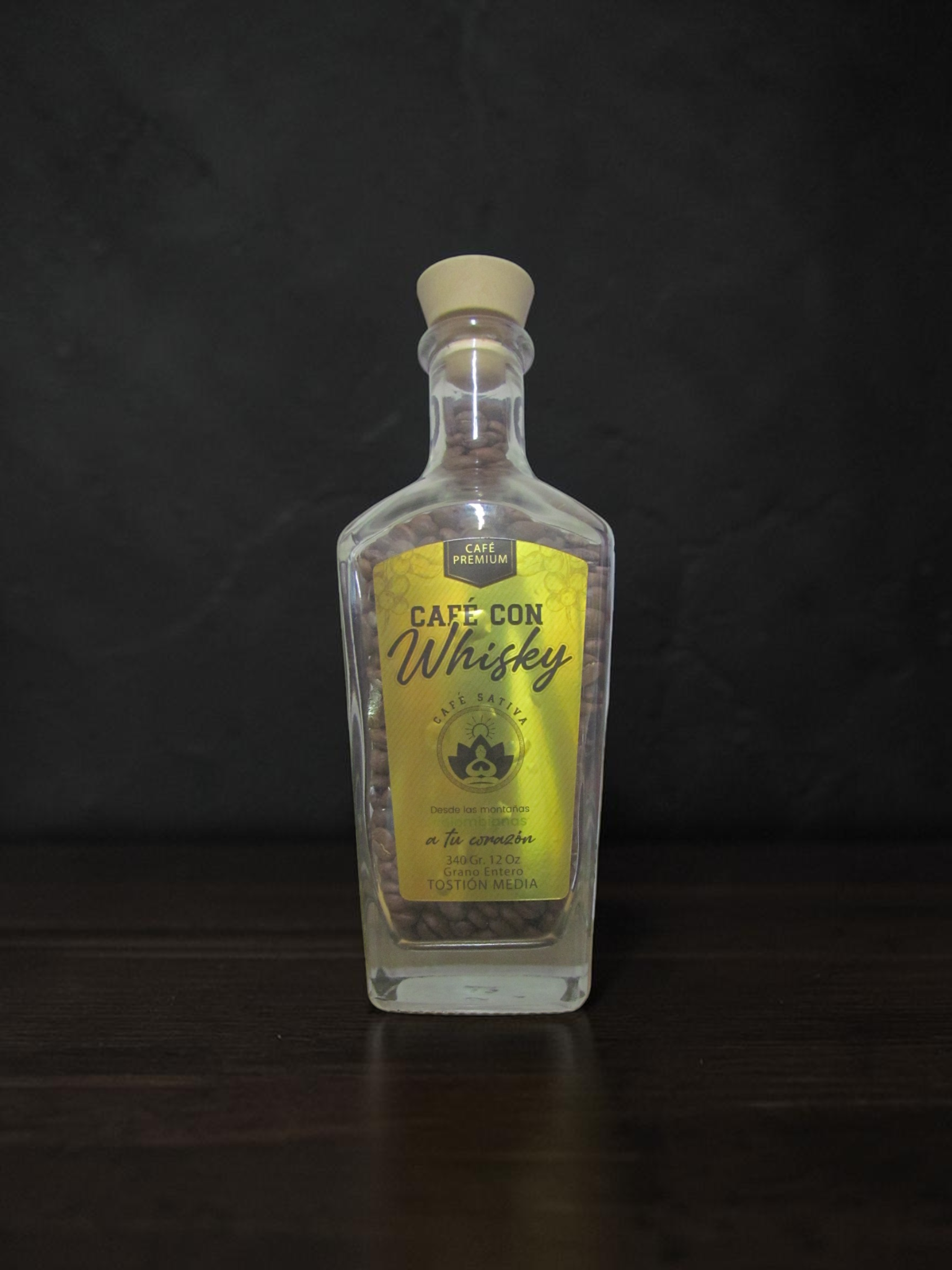 Café Sativa con whisky x 500 gr
