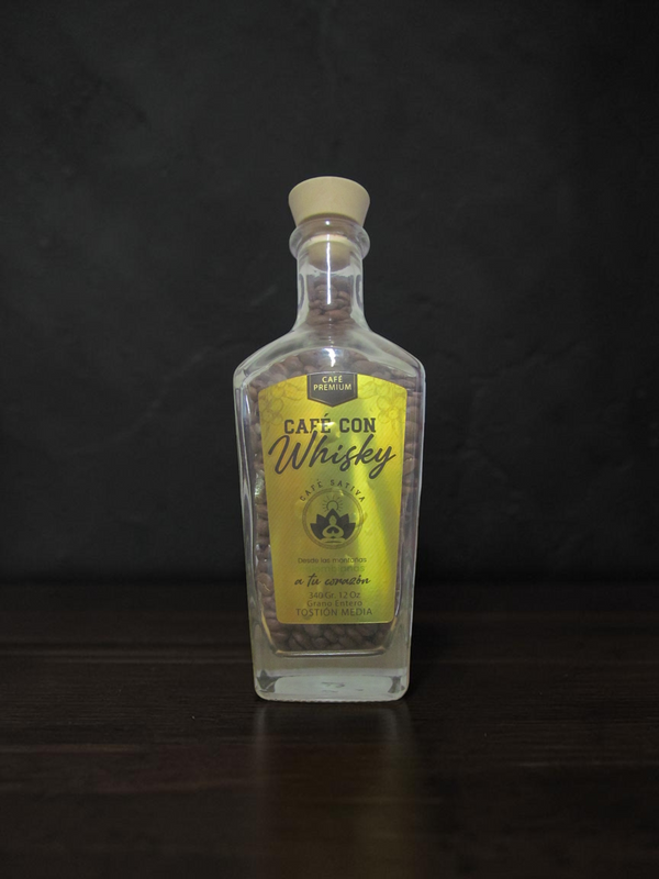 Café Sativa con whisky x 500 gr