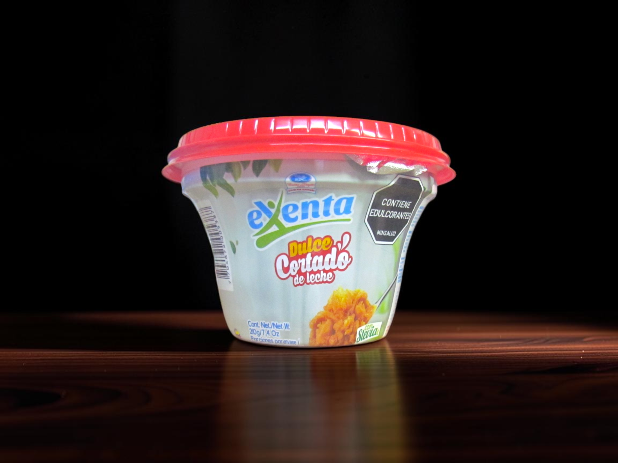 Cortado de leche sin azucar x 210 gr